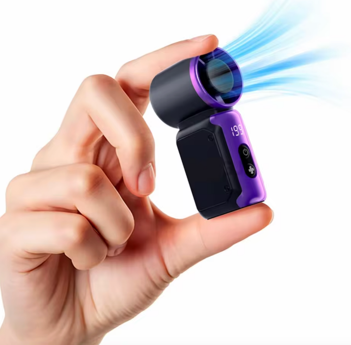 Portable Mini Bladeless Electric Fan By ChicAssembly