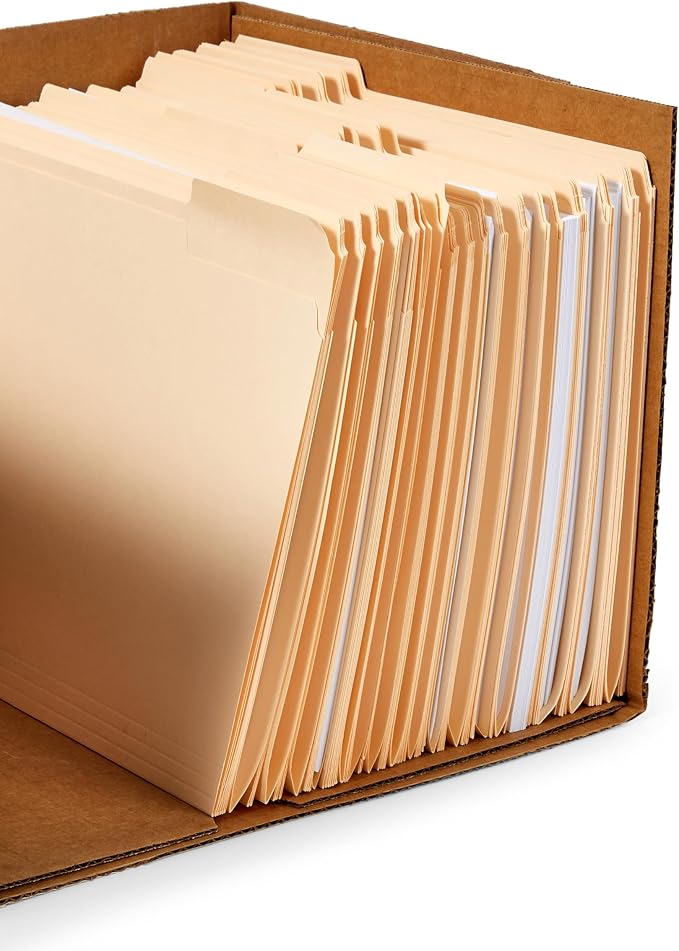 Sheds Depot Basics Storage/Filing Boxes with Lift-Off Lid, Letter/Legal Size, Collapsible